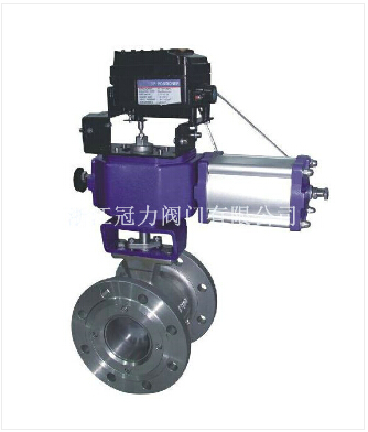 V型調節球閥在工業中的管道系統中的四大特征